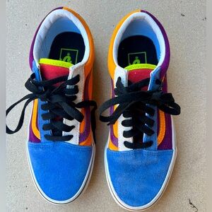 Vans Colorblock Suede Low Tops Lace Up